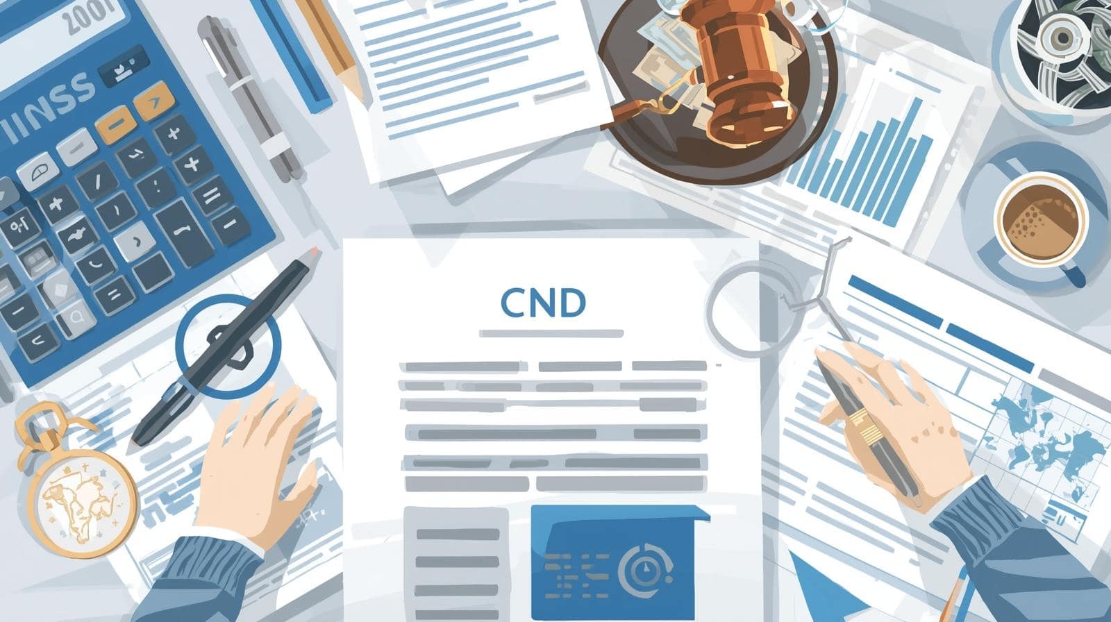 Apuração do INSS da Construção Civil e Emissão da CND (Certidão Negativa de Débitos)